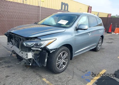 2018 Infiniti Qx60 from USA, damaged, VIN 5N1DL0MN4JC522768